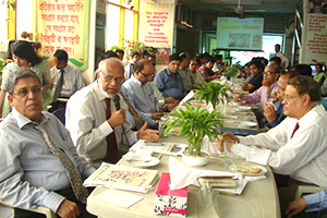 A glimpse of Seminar on `The Role of Private Universities in Higher Education of Bangladesh’ organized by The University Campus. Founder, Chairman, VC and Govt. Officials from different universities are present at the seminar. (2006)